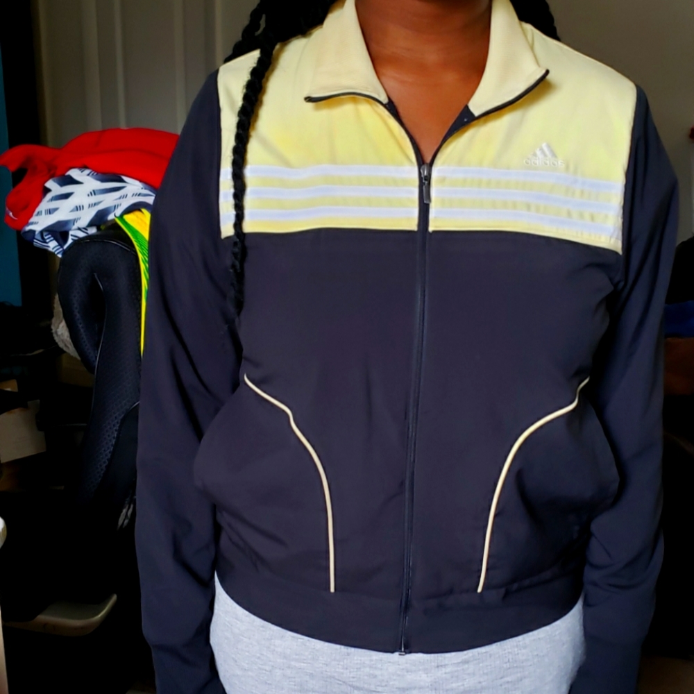 SALE Womems Large Adidas Track Jacket